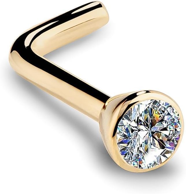Nose ring - Vintaze Diamond