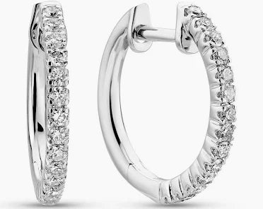 earrings - diamonds Vintage